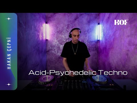 Acid-Psychedelic Techno Mix with Hakan Çepni | Live in Utero #29