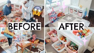 *EPIC TOY DECLUTTER* | TOY ORGANIZATION IDEAS FOR KIDS