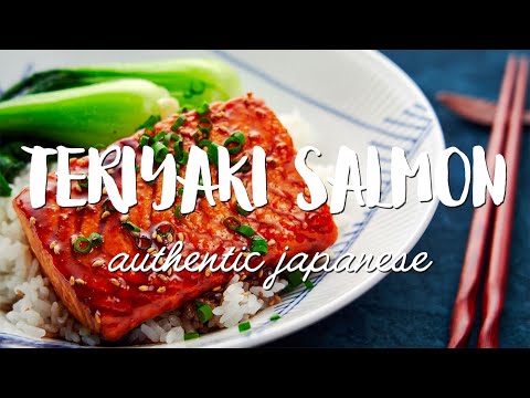 Teriyaki Salmon Recipe (照り焼きサーモン)