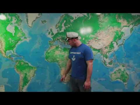 Alex Rust Maps his Trip Around the World