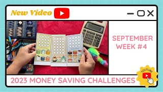 Cash Stuffing Money Saving Challenges for Week #4 of September - TracEy Monster Savings on Etsy