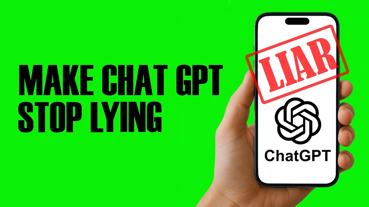 Why ChatGPT Lies & How To Fix It - AI Hallucination