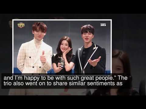 Watch: SEVENTEEN’s Mingyu, DIA’s Jung Chaeyeon, And Song Kang Say Hello As New “Inkigayo” MCs