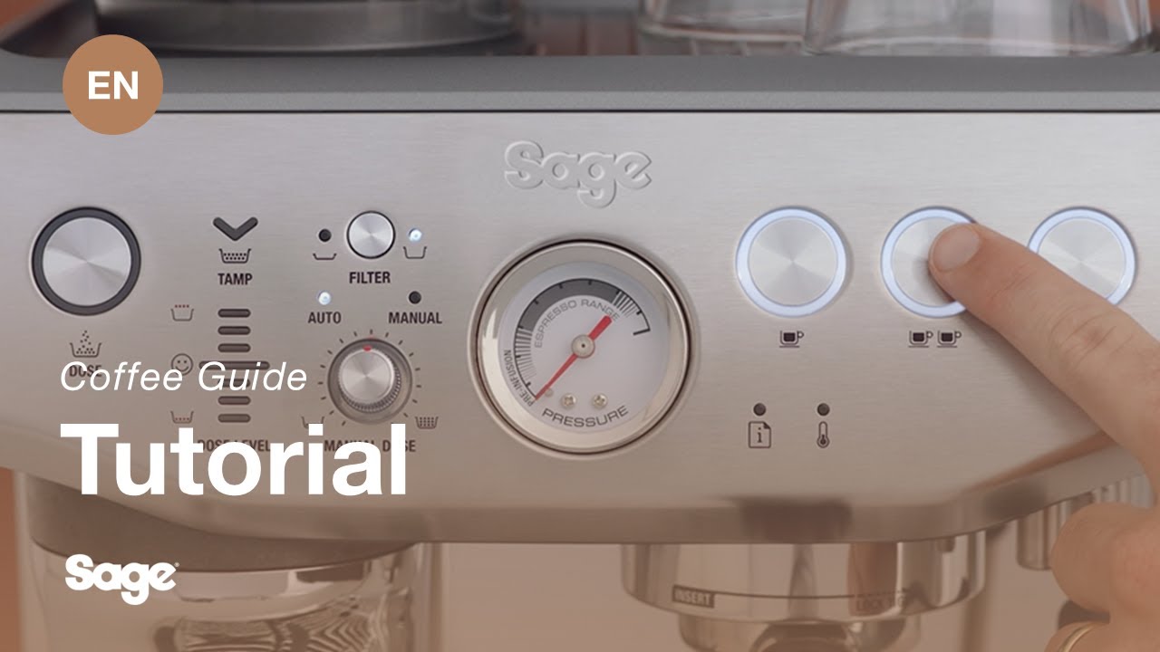 How to adjust the shot volume and temperature