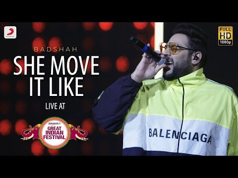 She Move It Like - Live @ Amazon Great Indian Festival | Badshah | O.N.E