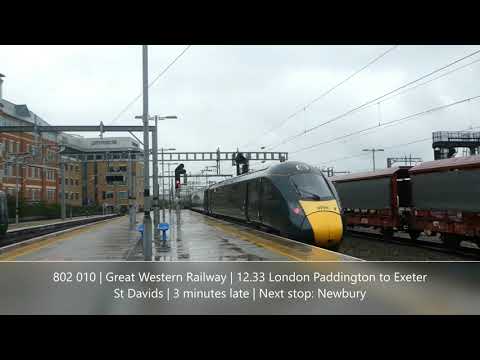 Trip Report | Great Western Railway | 802 IET | London Paddington to Reading