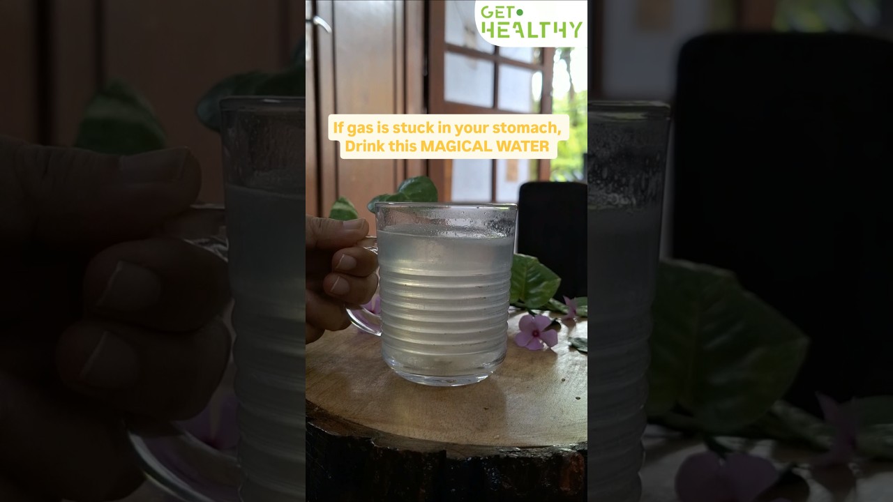 Magical Home Remedy to Relief from Gas in Stomach | Dietician Komal Agarwal | #shorts #ytshorts