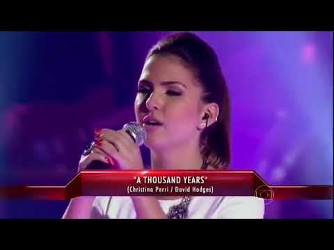 The Voice Brasil 2 - San Alves e Marcela Bueno / A Thousand Years