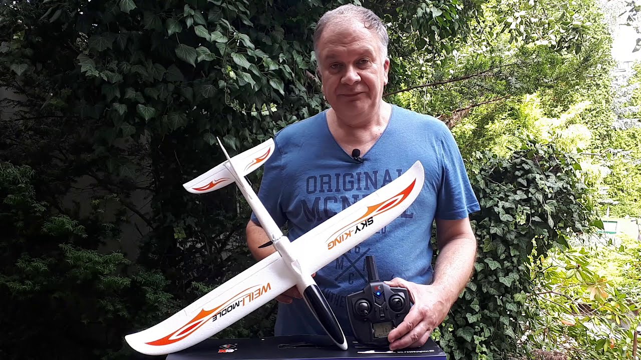 Watch Sky King 2020 z żyroskopem motoszybowiec rc dla początkujących now Sky King 2020 z żyroskopem motoszybowiec rc dla początkujących