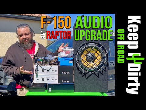 Gen1 Raptor -  Full Audio Upgrade - Speakers, subwoofer, dual amps