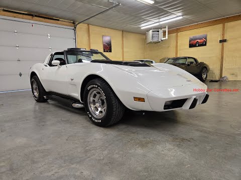 1979 White Corvette 4spd Hot Rod For Sale Video
