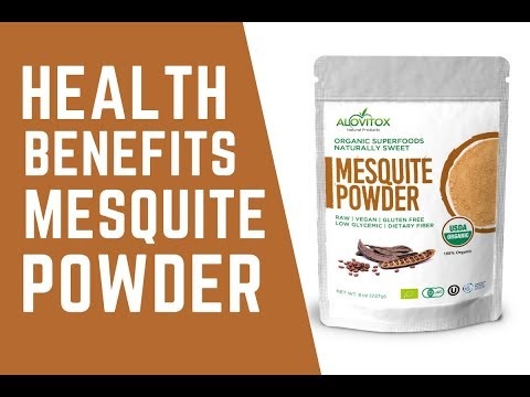 Organic Mesquite Powder: Health Benefits | Alovitox