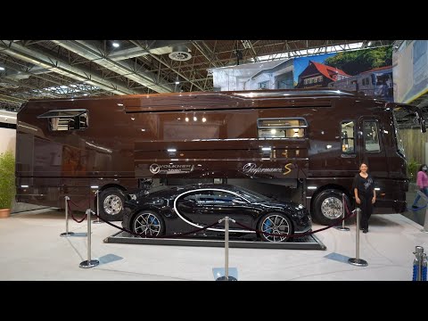 The €6.5 million luxury motorhome 2022: Volkner Performance S Bugatti. 12x3.8x 3.15m in feature
