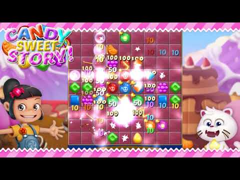 Candy Sweet Story:Match3Puzzle Video