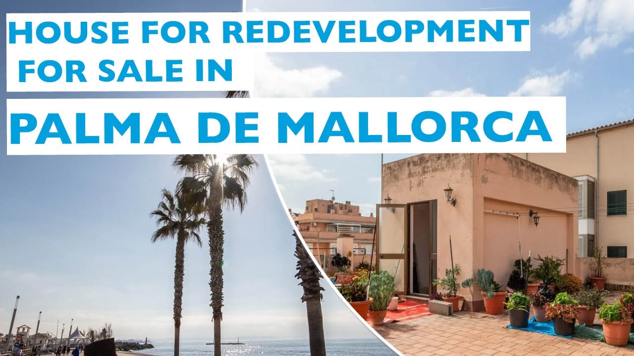 Large house with potential for redevelopment in Portixol for sale