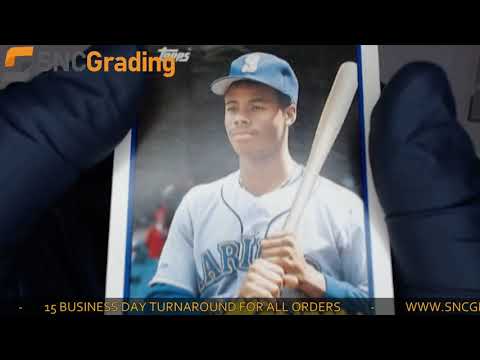 SNC Grading: 1989 Topps Traded Ken Griffey, Jr. #41T Rookie Card (1620663942314)