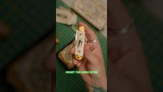 WESN x P&Co Scrimshaw Henry The High Flyer Brass & Bone Knife 🔥 #EDC #Unboxing #EverydayCarry