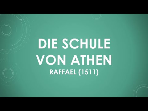 Die Schule von Athen von Raffael (1511)