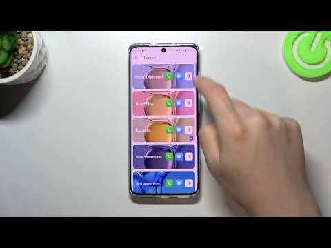 Change of themes on Huawei P50 Pro | Process of setting themes on Huawei P50 Pro