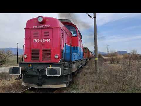 Marfar cu fier vechi probabil trece peste DN7 de la Simeria spre Hunedoara (M207)