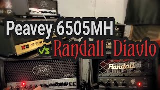 Video thumbnail for Mini Amp Fight! Peavey 6505MH vs Randall Diavlo RD5H by DickieRadd