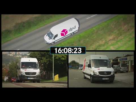Delivery van driver video 1