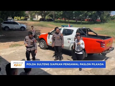 POLDA SULTENG SIAPKAN PENGAWAL PRIBADI PASLON PILKADA