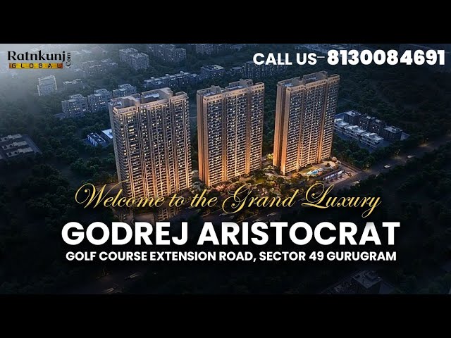  Size 1992sqft 3BHK Flat For Sale Godrej Aristocrat Sector49 Gurgaon
