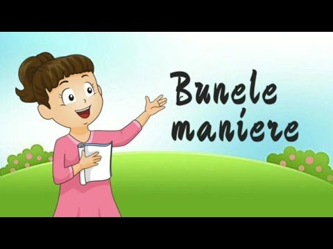 Bunele maniere pentru copii 💁‍♀️🙋‍♂️|DOS - educație pentru societate