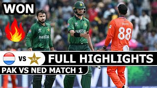 Download lagu Pakistan Vs Netherlands ICC T20 CRICKET WORLD CUP 2026 Full Highlights Match 1 | Pak Vs Ned mp3
