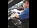 Rescuers Work Together To Help Cat Stuck In SUV Dashboard