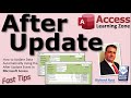 How To Update Data Automatically Using The After Update Event In Microsoft Access