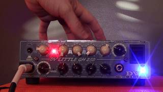 Video thumbnail for DV Mark Little GH250 Amp Head Demo by Simon Guitarman