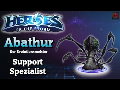 Heroes of the Storm | Abathur Everywhere #1 | Gameplay Support Spezialist | HD