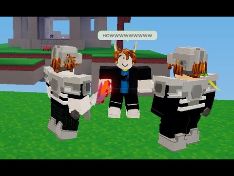We outplayed 2 TRYHARDS in Roblox Bedwars