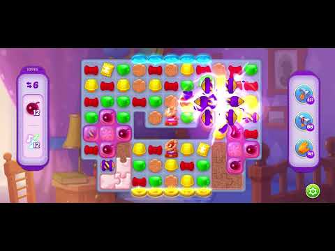 Homescapes Level 10916 夢幻家園 第10916關- No boosters