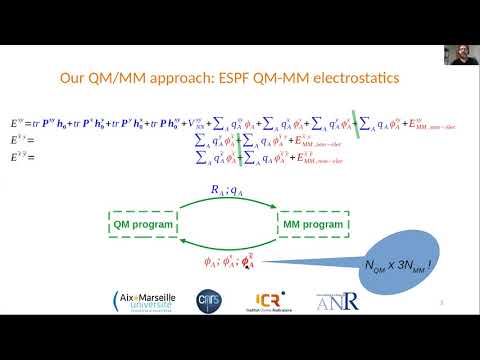 QM/MM Interface: Part 1 Lectured by Dr. Nicolas Ferre