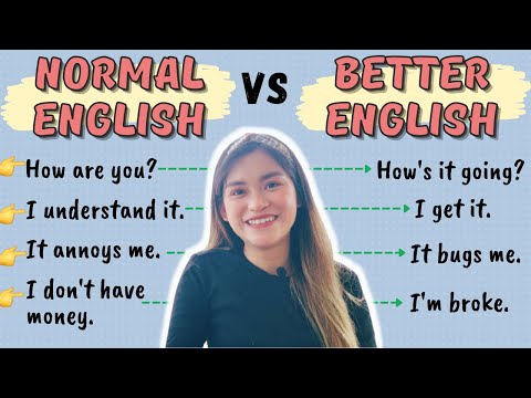 WANT TO MAKE YOUR ENGLISH SOUND BETTER? Use these better alternatives || ENGLISHERA