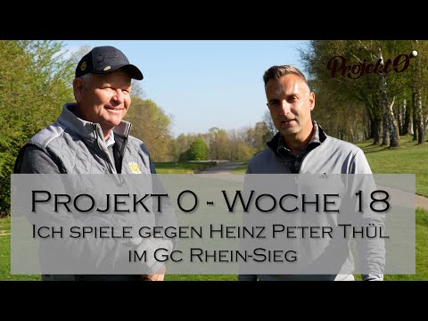 Projekt 0 - Mein Weg zum Scratchgolfer - Zwei Trainingstage Kurzes Spiel mit Heinz Peter Thül