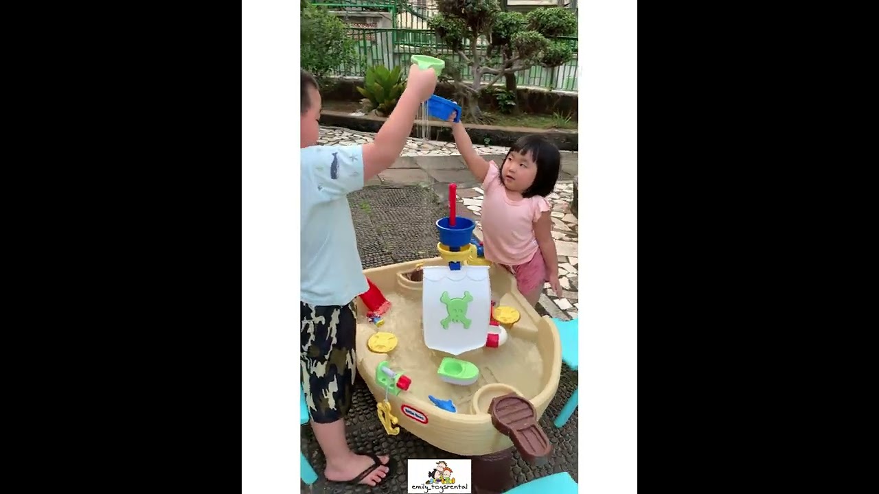 Watch video Little Tikes Pirate Water Table |littletikes |brandontube Now Little Tikes Pirate Water Table |littletikes |brandontube