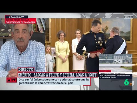 Revilla, de las palabras del rey emérito a la reina Sofía: "No la quiere en absoluto" - Al Rojo Vivo