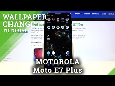 How to Download Animated Wallpaper in Motorola Moto E7 Plus