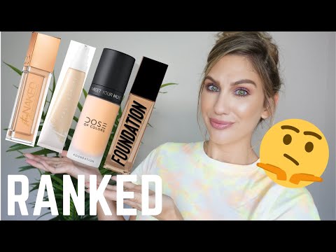 RANKING MY NEW FOUNDATIONS Video