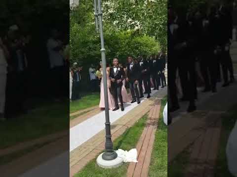 viral wedding entrance   yes I do