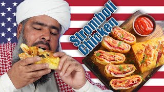 Tribal People Try Stromboli Chicken For The First Time