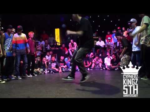 CYPHER KINGZ 5TH YEAR ANNIVERSARY BBOY JAM 2012|TOP16|GILLER BATTLE CREW VS NINE STATE CREW|