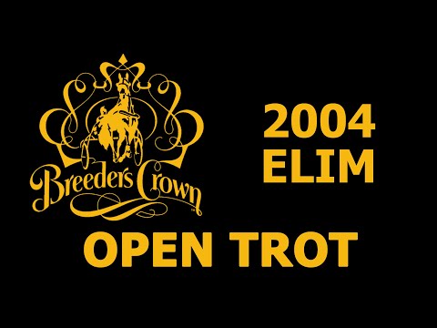 2004 Breeders Crown Elim - Elegant Man - Open Trot