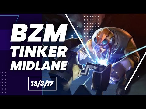 BZM dota 2 pro tinker | dota 2 top rank | 7.34B Tinker | Dota2netic
