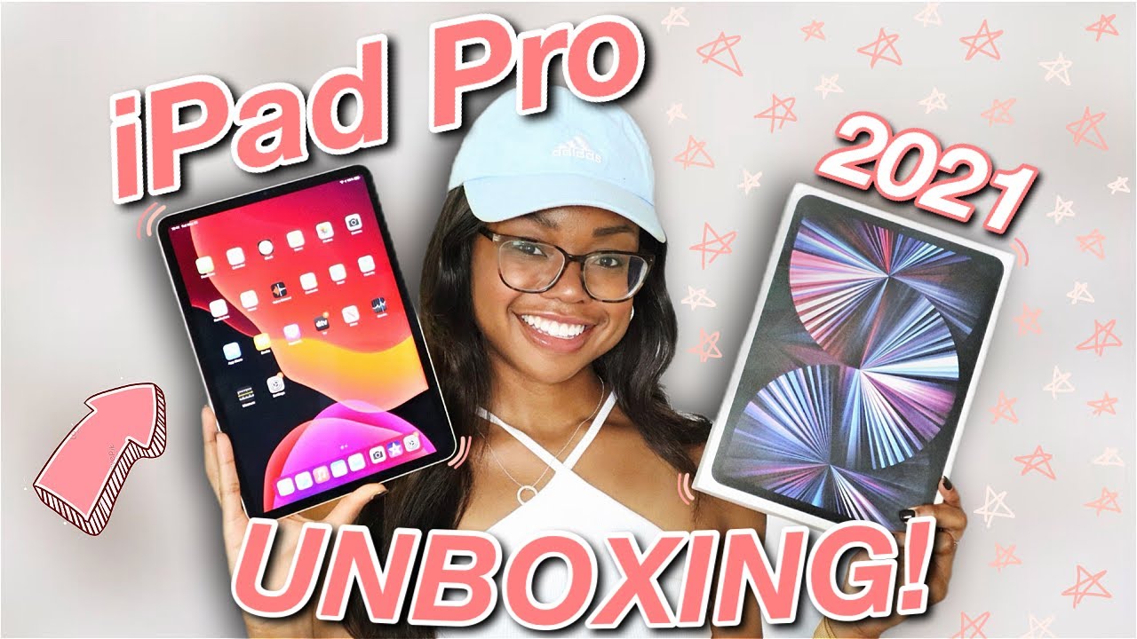 *NEW* iPad Pro 2021 UNBOXING [Silver, 128 GB, 11-inch]