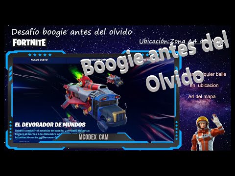 Boogie antes del Olvido Fortnite dasafio